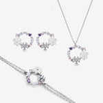 Magnolia Garden Dreier-Set Silber rhodiniert LMLUST00469