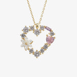 Sparkling Heart Gold LMLKL03087-GO