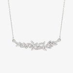 Sparkling Baguette Bouquet Silber rhodiniert LMLKL02736-RH