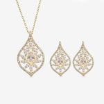 Effective Diamond Marquise Dream Mini-Set Gold LMLUST00391-GO