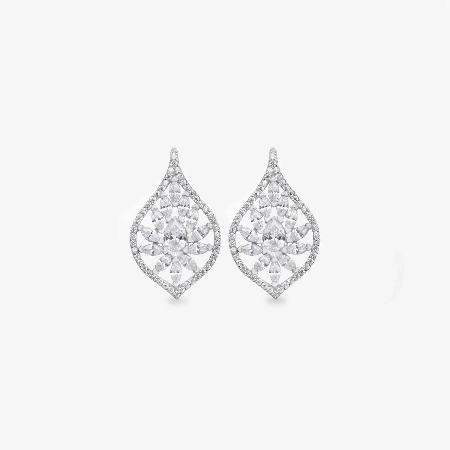 Effective Diamond Marquise Dream Mini-Set Silber rhodiniert LMLUST00392-RH