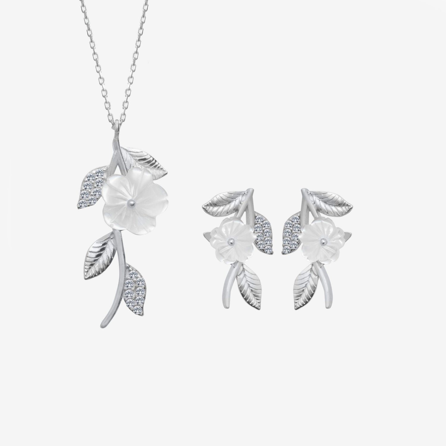 Italian Spring Zweier-Set Silber rhodiniert LMLUST00316
