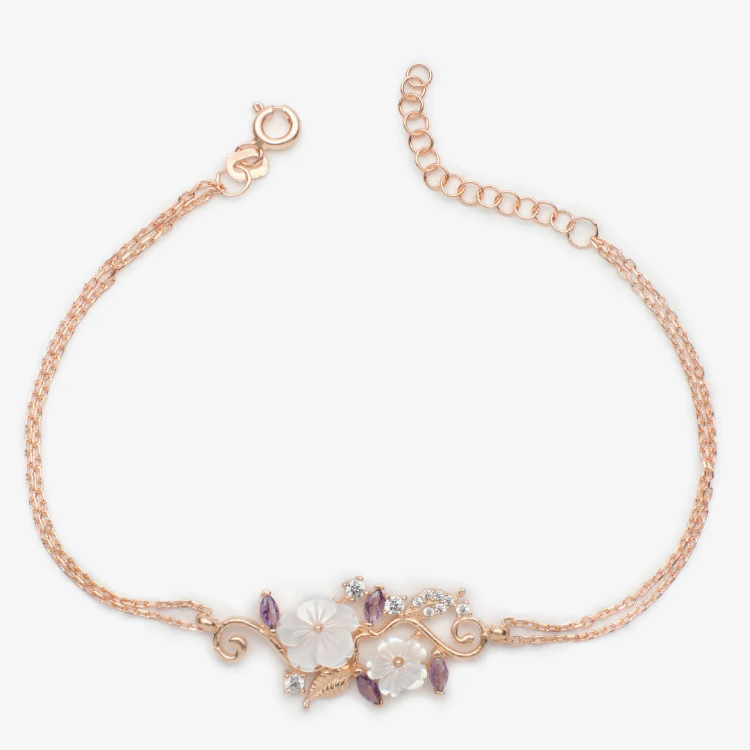 Magnolia Flowers Garden Amethyst Mini-Set LMLUST00467