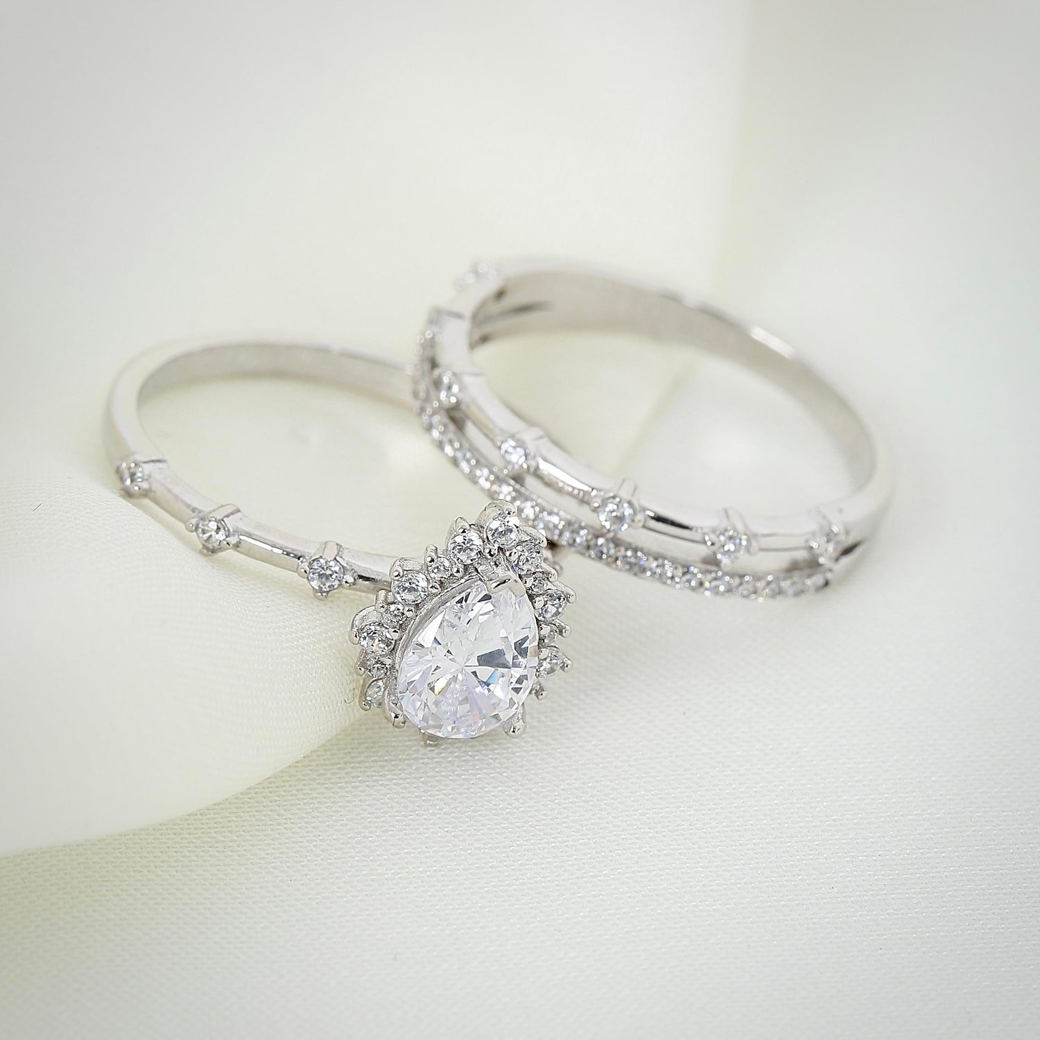 Diamond Mount Princess Sparkle Tween Silberring